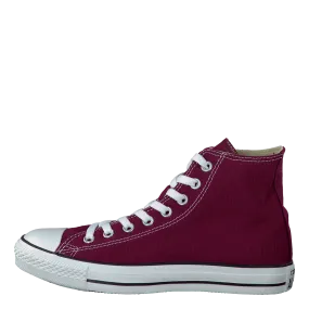 All Star Canvas Hi Maroon