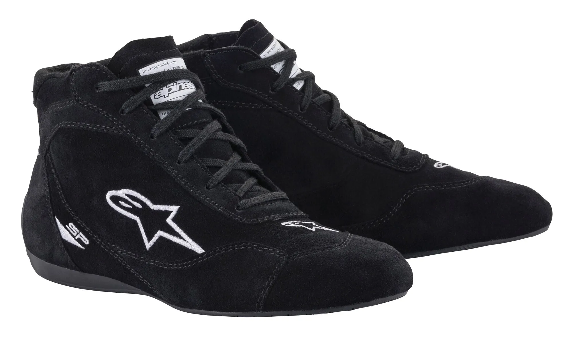 ALPINESTARS 2710521_10_13 Racing shoes SP v2, FIA 8856-2018, black, Size 47