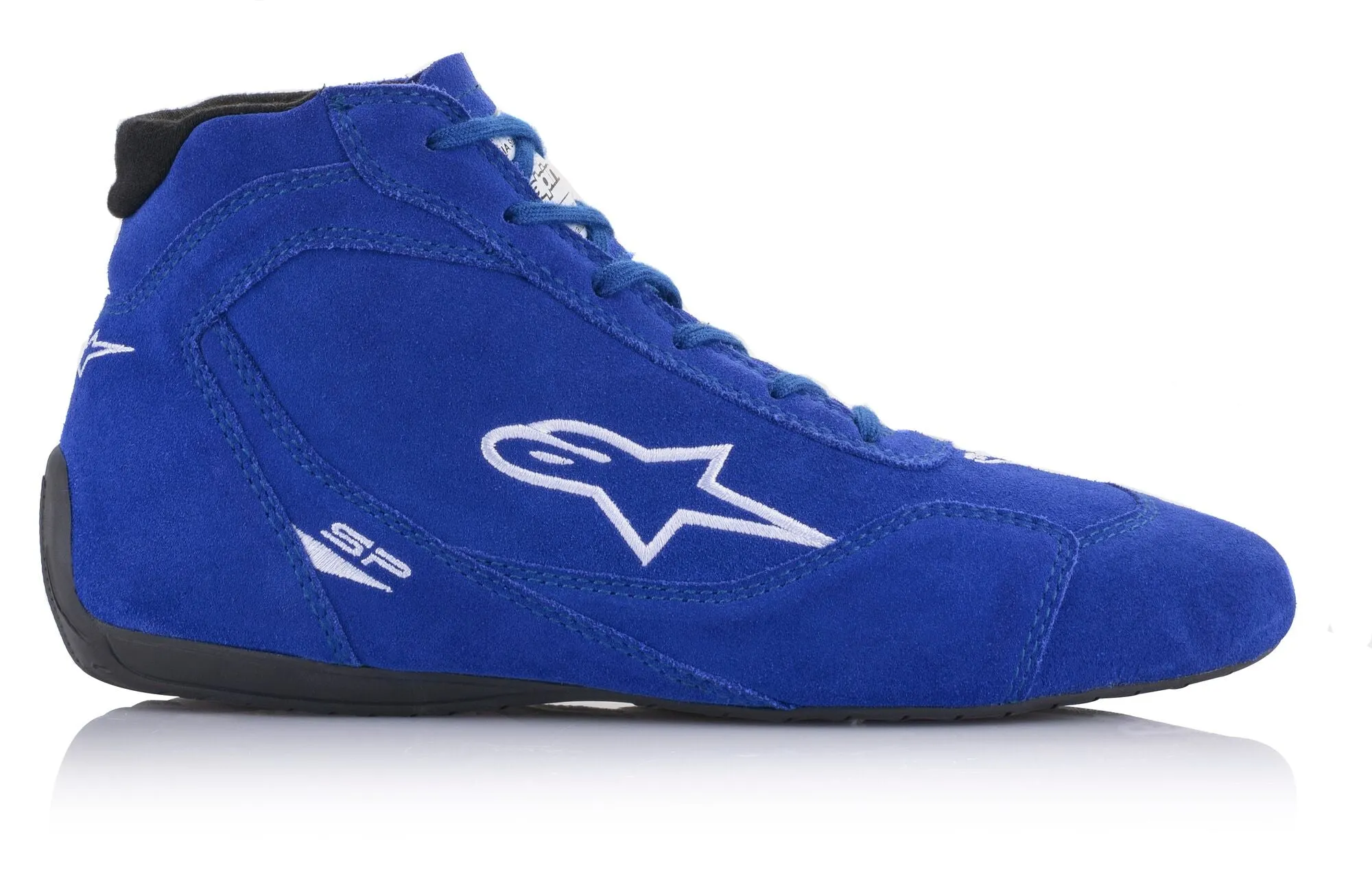 ALPINESTARS 2710521_70_8,5 Racing shoes SP v2, FIA 8856-2018, blue, Size 41