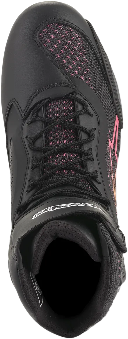 ALPINESTARS Stella Faster-3 Rideknit Shoes - Black/Yellow/Pink - US 8 251052014398