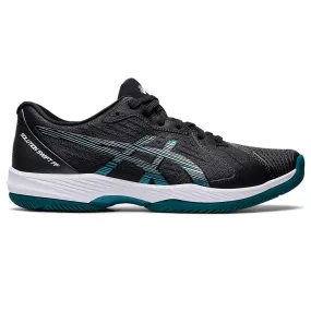 Asics Solution Swift FF Tennis Shoes (Mens) - Black/Misty Pine