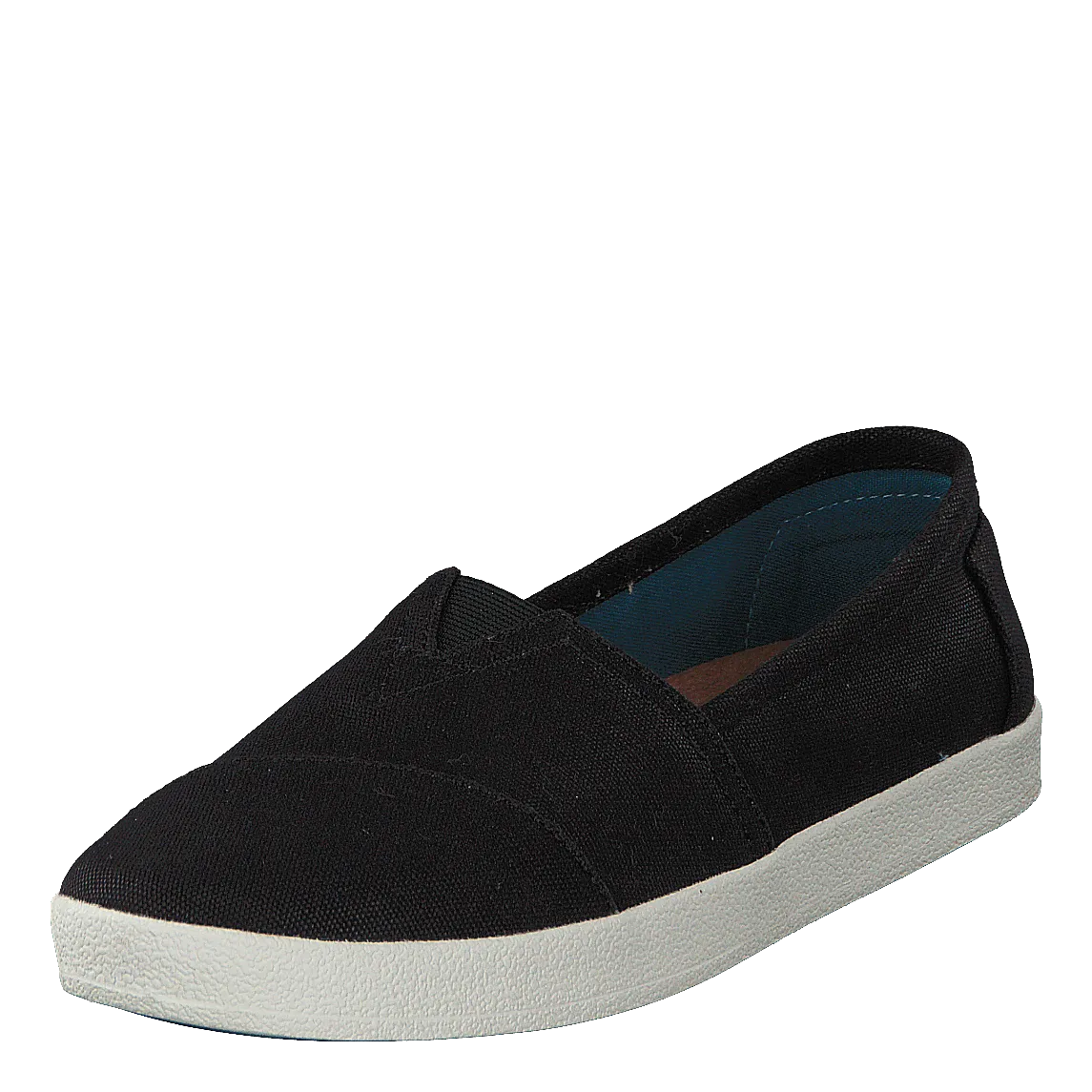 Avlon Slip-On Black Coated Canvas