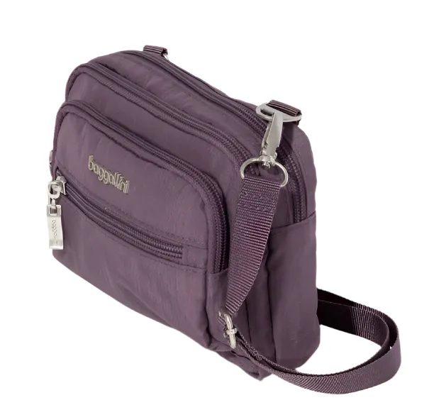 Baggallini Women's Triple Zip Bag - Misty Purple