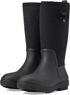 Crandall II Tall Bogs Rubber Boots, Black