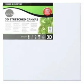 DALER-ROWNEY - SIMPLY CANVAS 3D - 60X 60CM / 24X24'