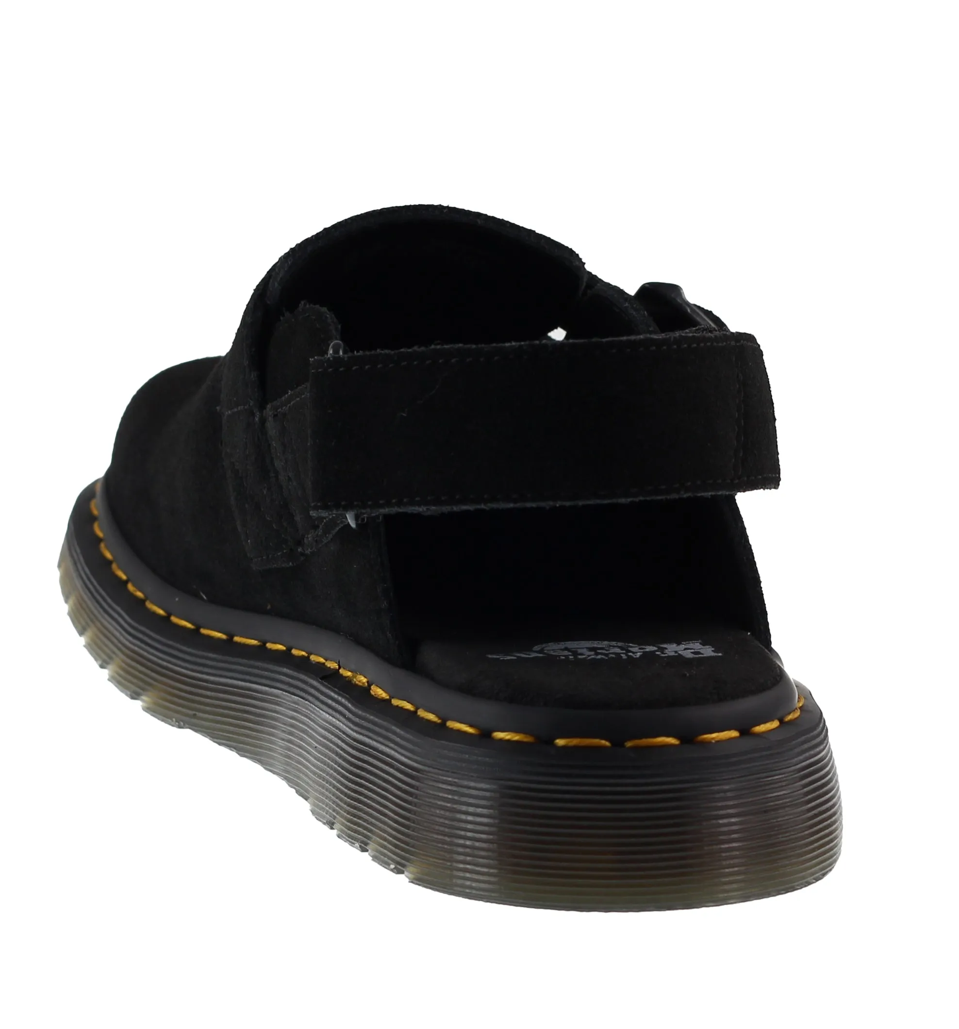 Dr Martens Mens Jorge II Suede Mules Black