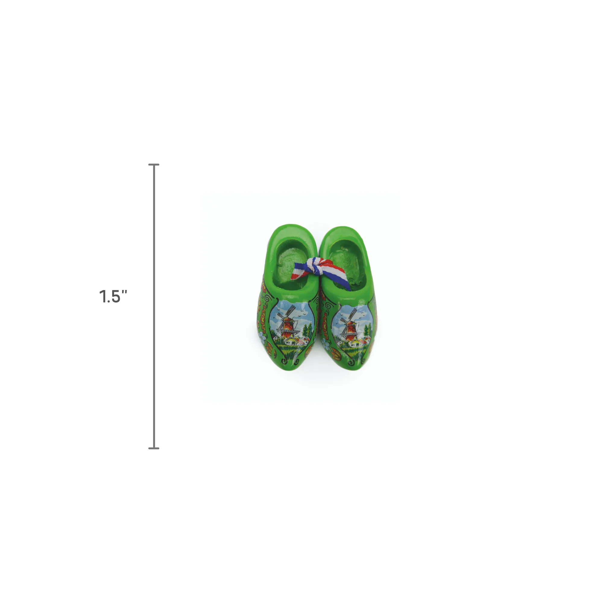 Dutch Wooden Shoes Deluxe Green