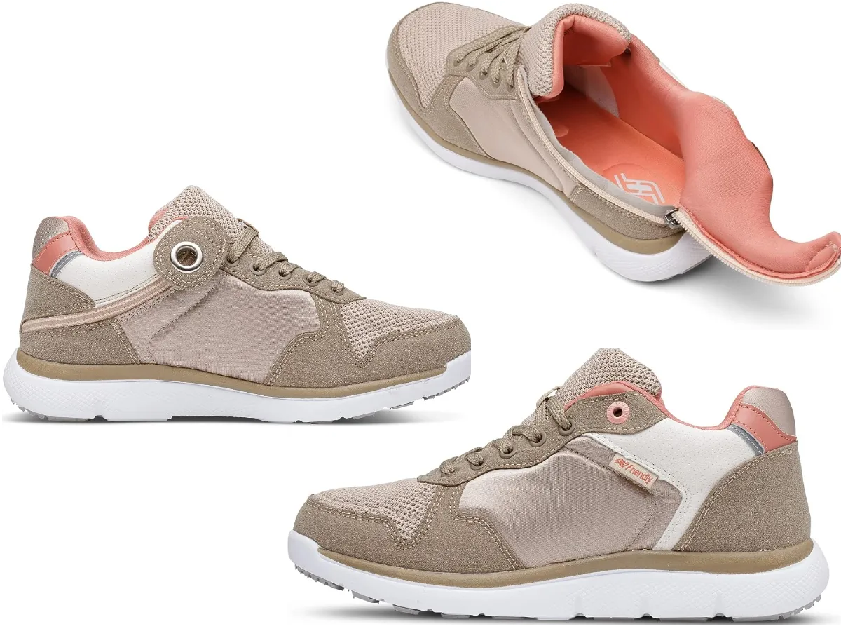 Excursion Women's Mid Top Sneaker: Your Stylish Companion for Unmatched Comfort, Support, and AFO/SMO Compatibility