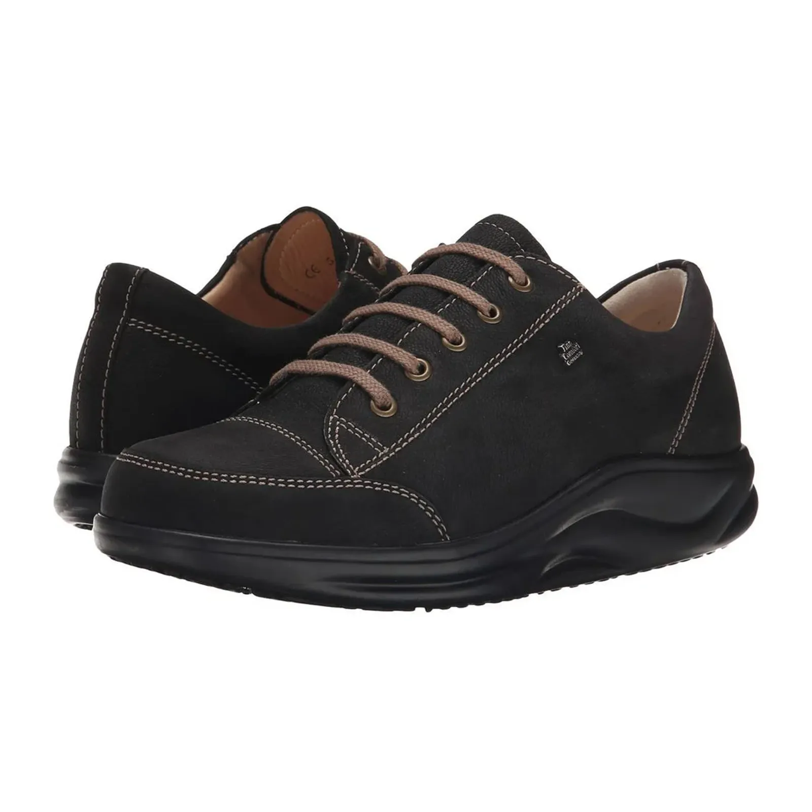 Finn Comfort Ikebukuro Lace Up (Women) - Rodeobuk Schwarz