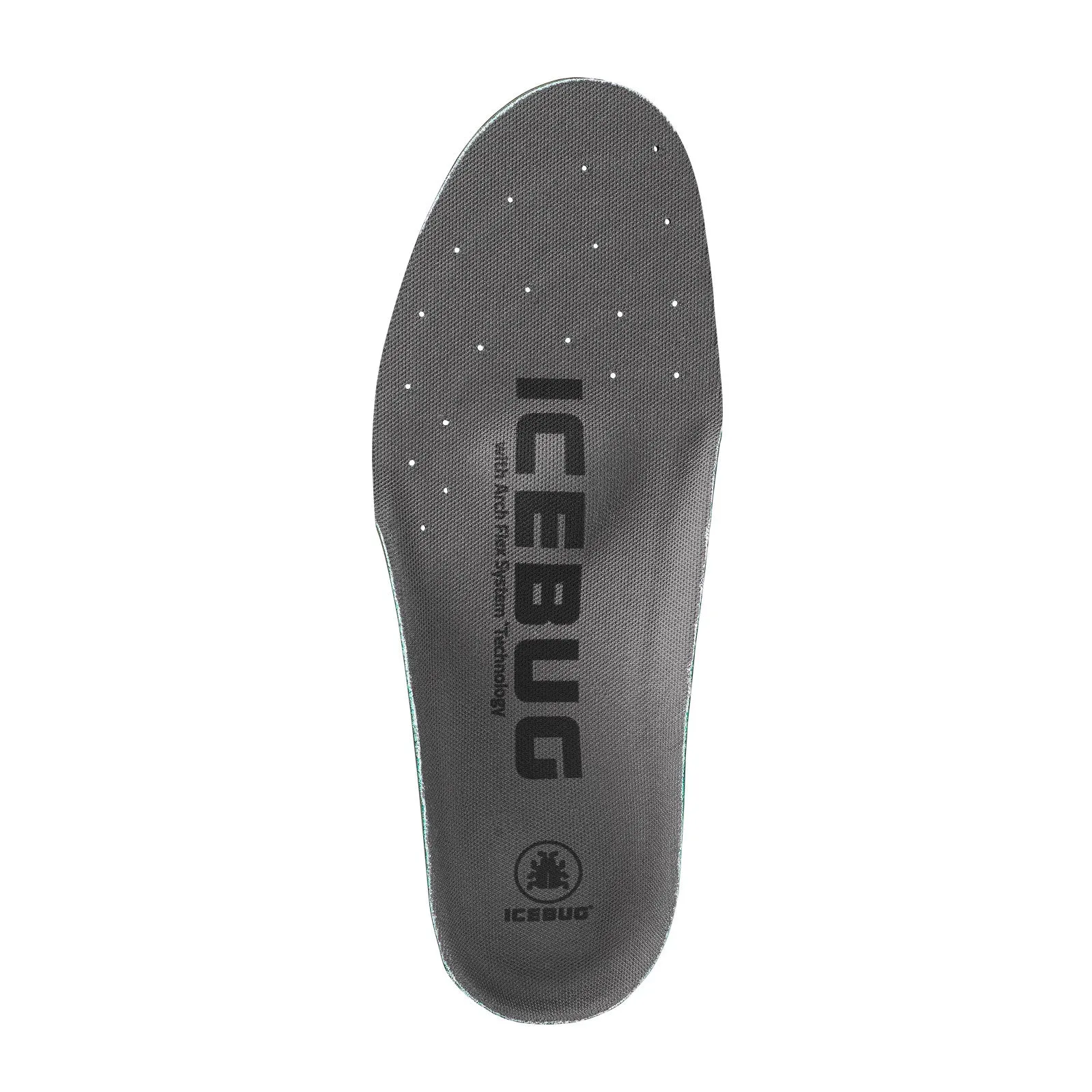 Icebug Comfort Medium Insole (Unisex) - Charcoal