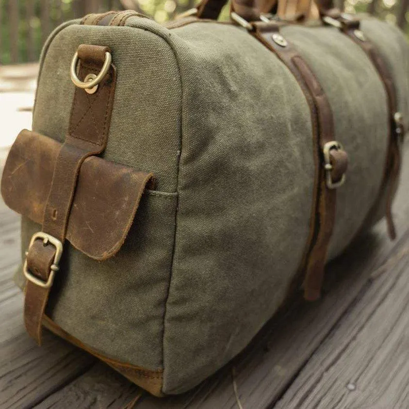 Large Duffle Bags Canvas Mens Travel Weekender