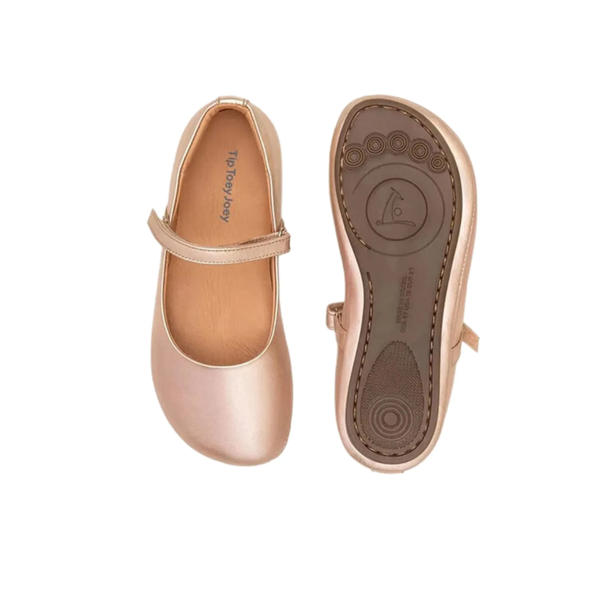 Marie Shoes - Metallic Salmon (Kids)