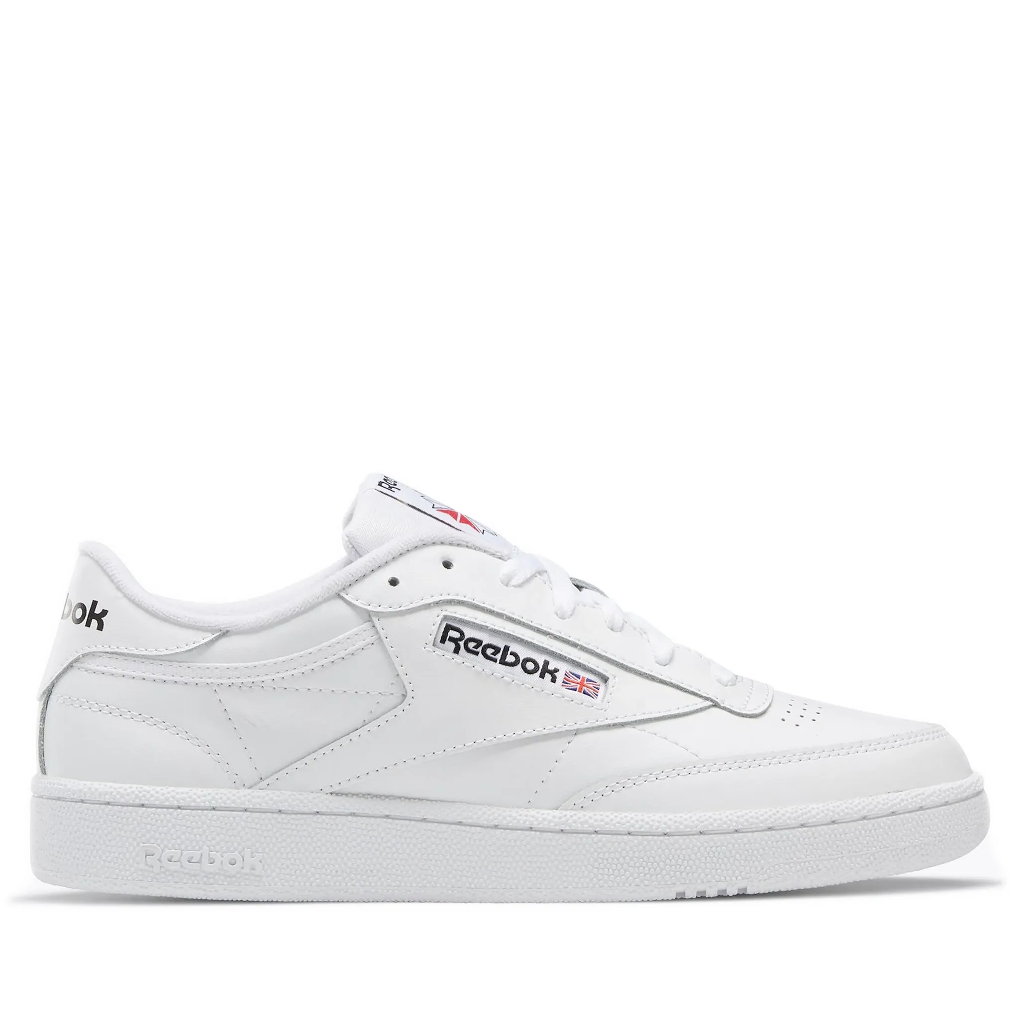 Men's Reebok Club C 85 Shoes - FTWR White/FTWR White /Core Black