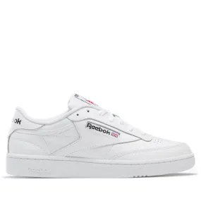 Men's Reebok Club C 85 Shoes - FTWR White/FTWR White /Core Black