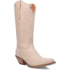 Online Exclusive | Dingo | Flirty N' Fun Cowboy Boot in Off White **PREORDER