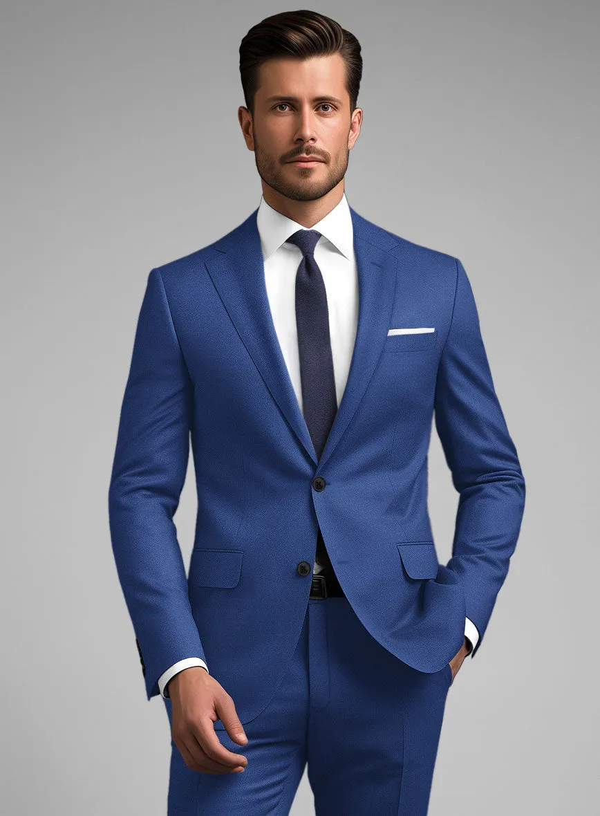 Scabal Egyptian Blue Wool Suit