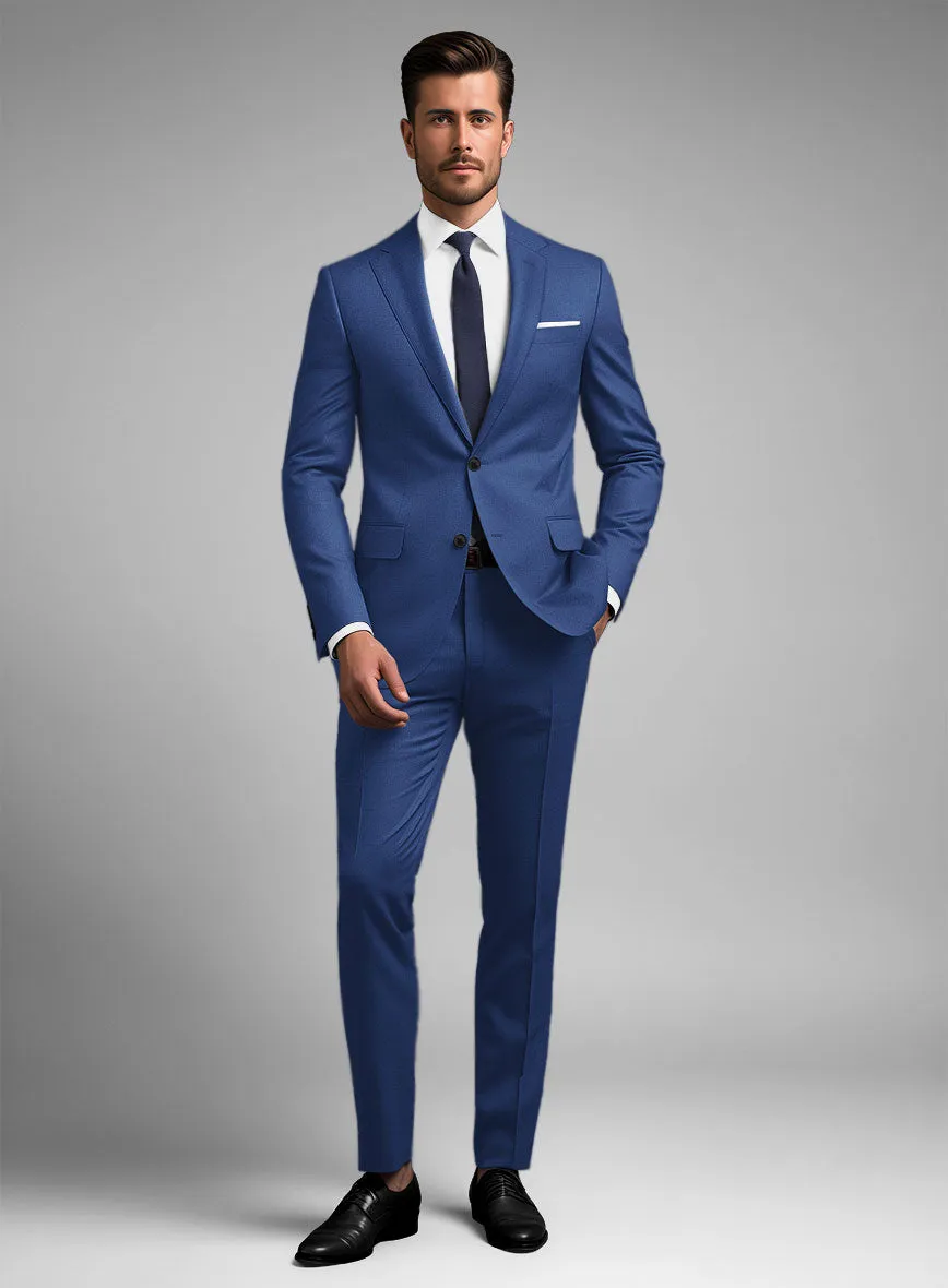 Scabal Egyptian Blue Wool Suit