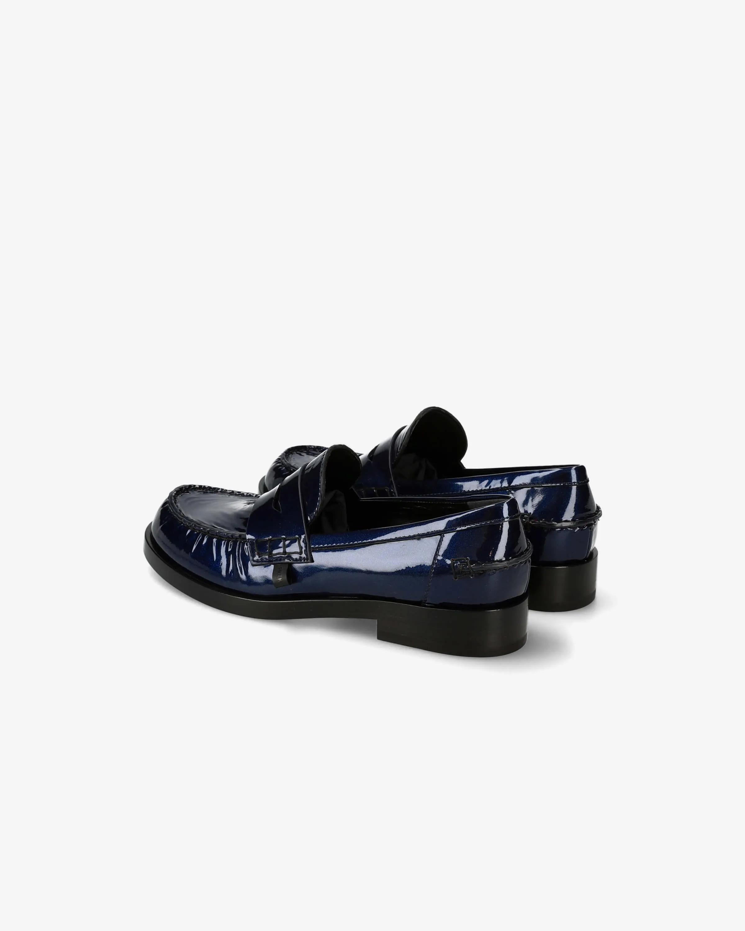 Siria patent Loafer M6851E Glass Navy