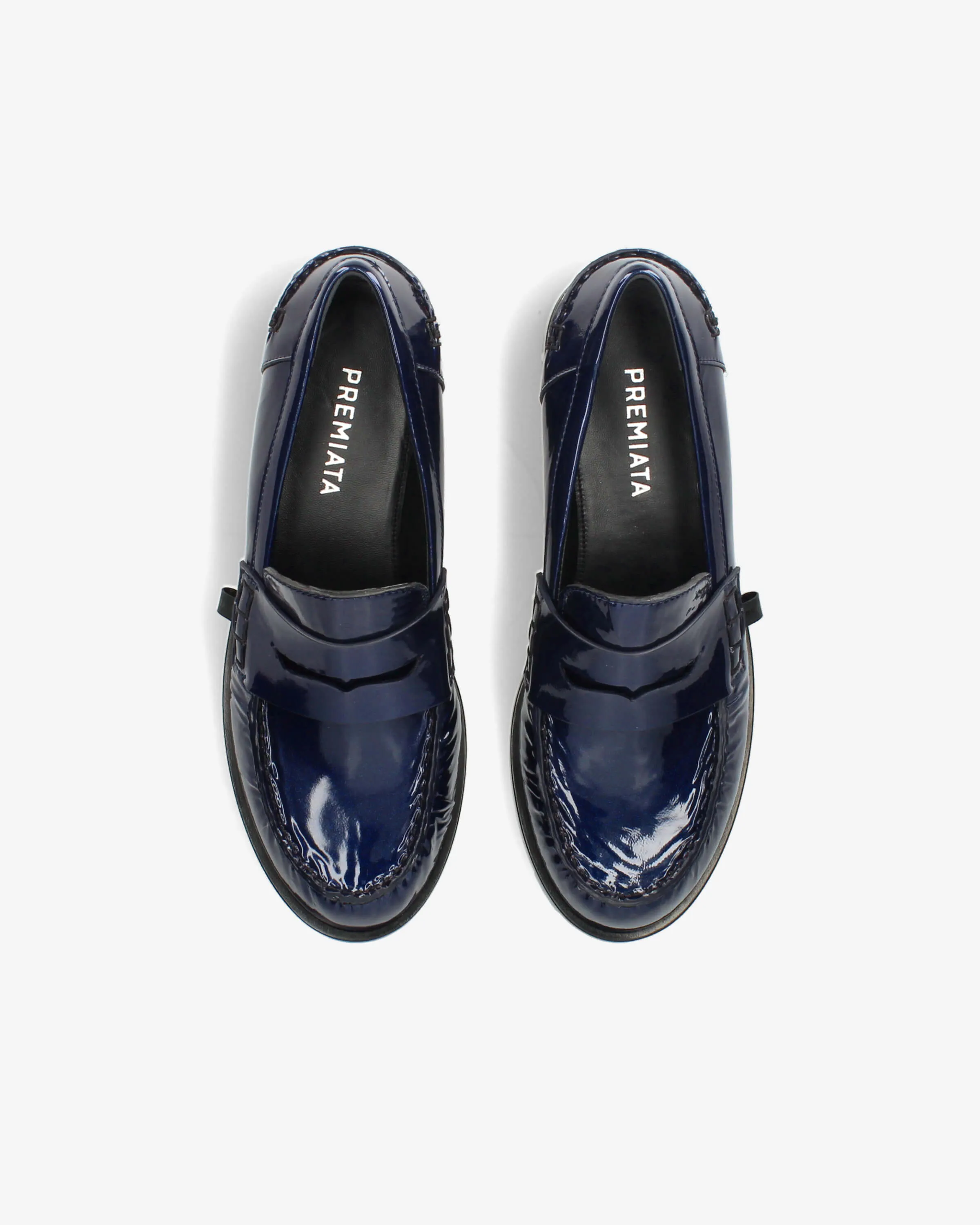 Siria patent Loafer M6851E Glass Navy