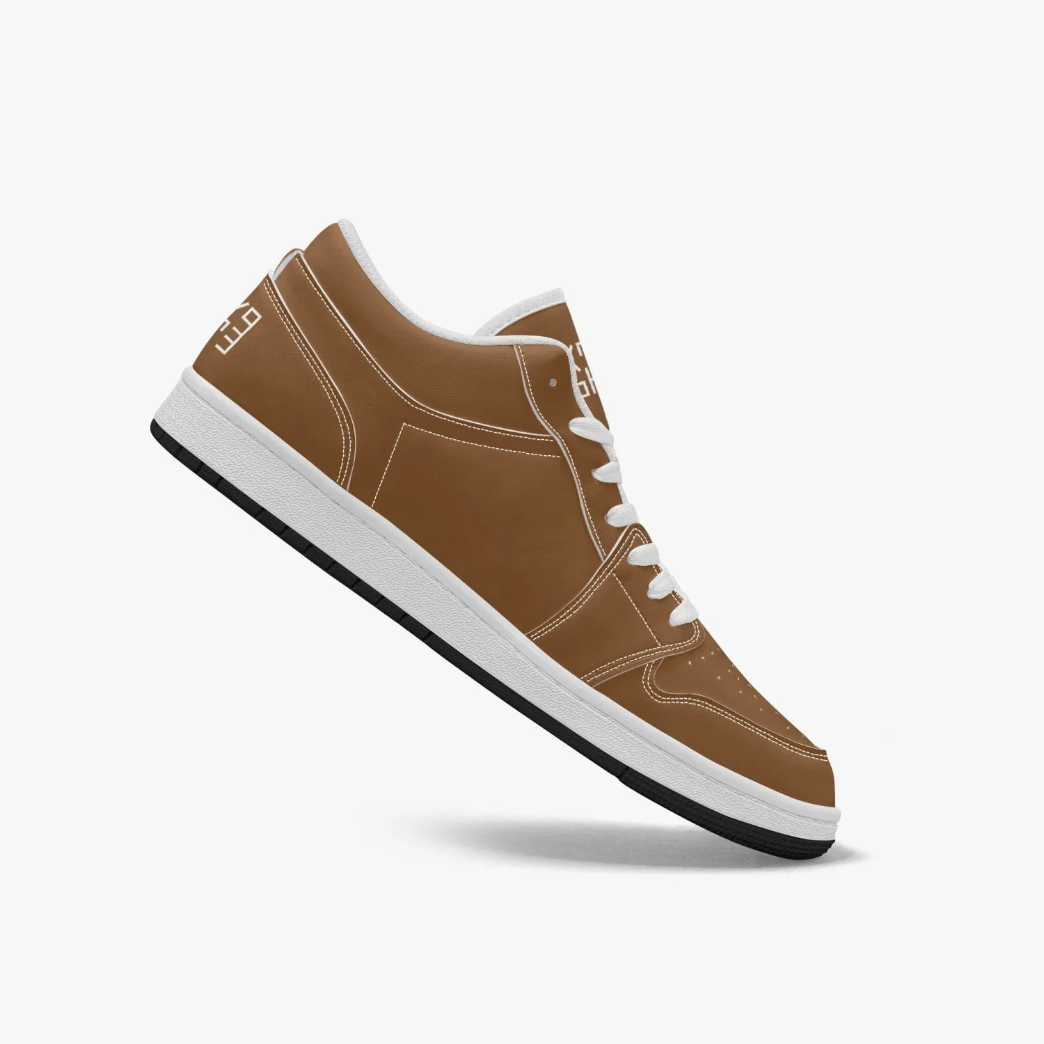 Sixty Eight 93 Logo White Chocolate Brown SENTLT1 Shoes