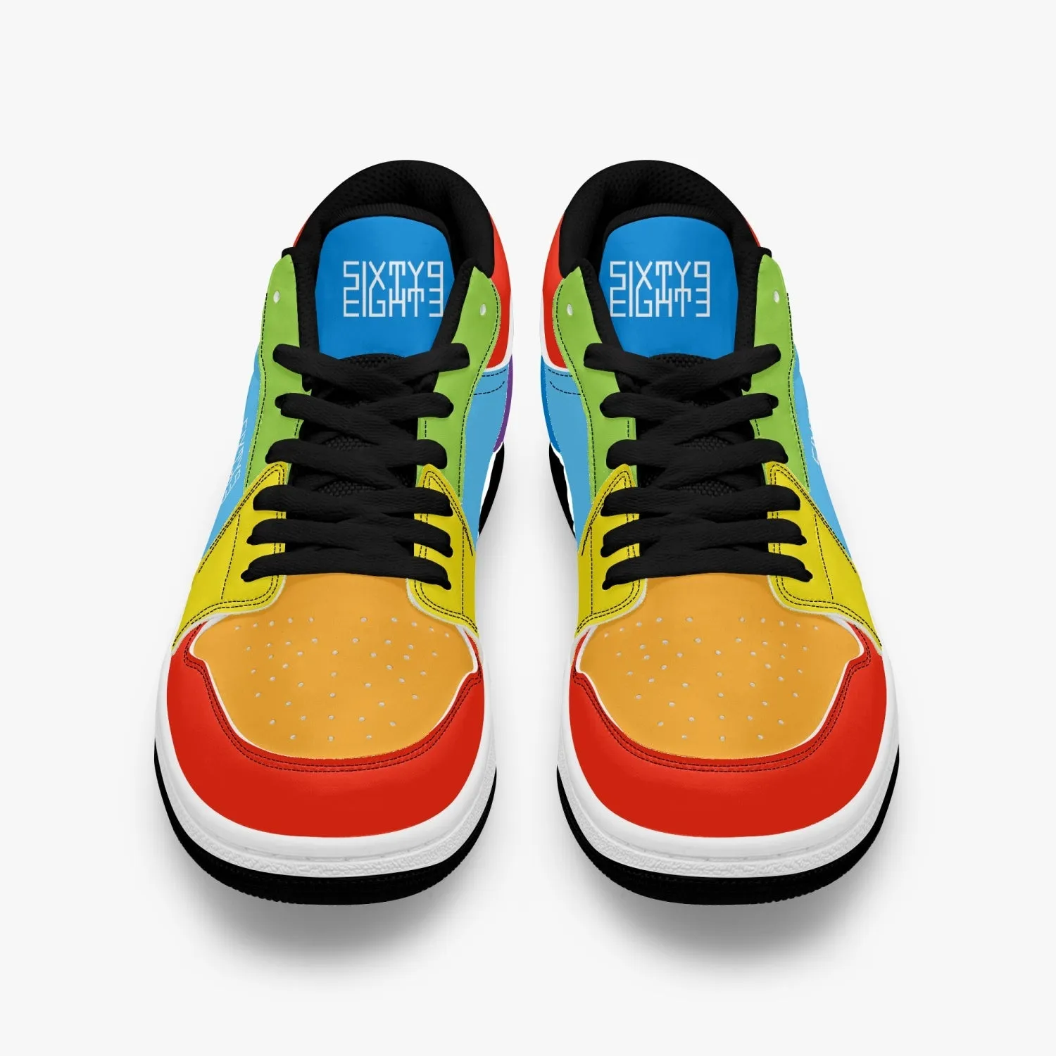 Sixty Eight 93 Logo White ROYGBIV SENTLT1 Shoes