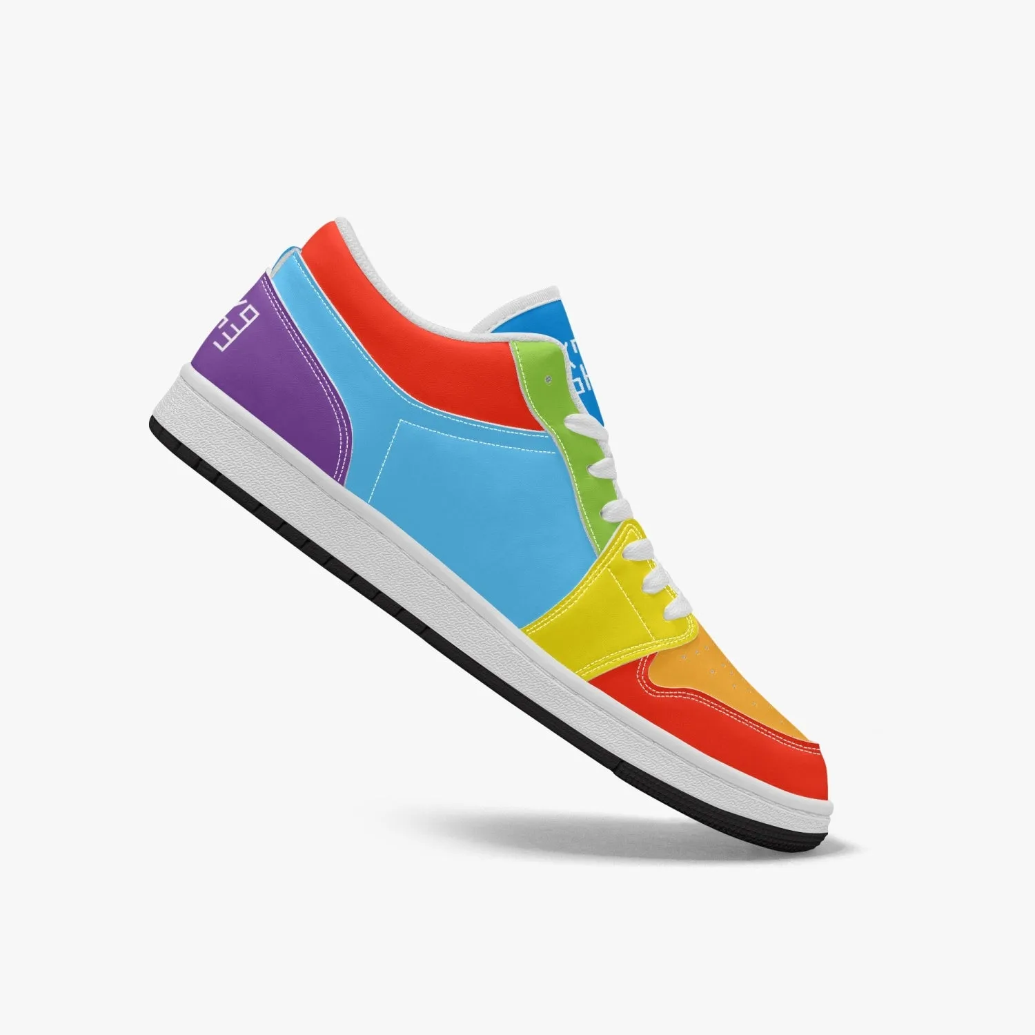 Sixty Eight 93 Logo White ROYGBIV SENTLT1 Shoes