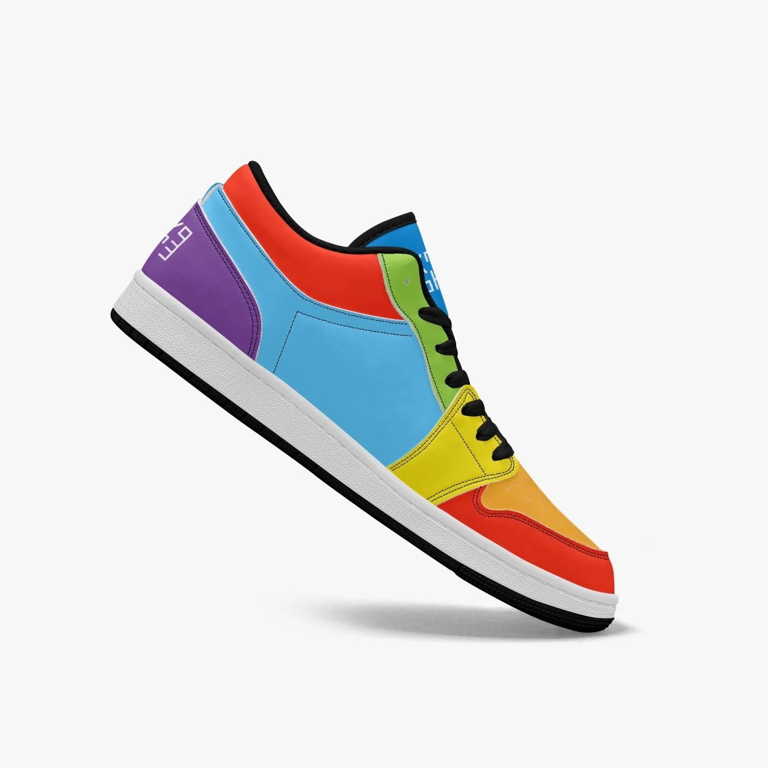 Sixty Eight 93 Logo White ROYGBIV SENTLT1 Shoes