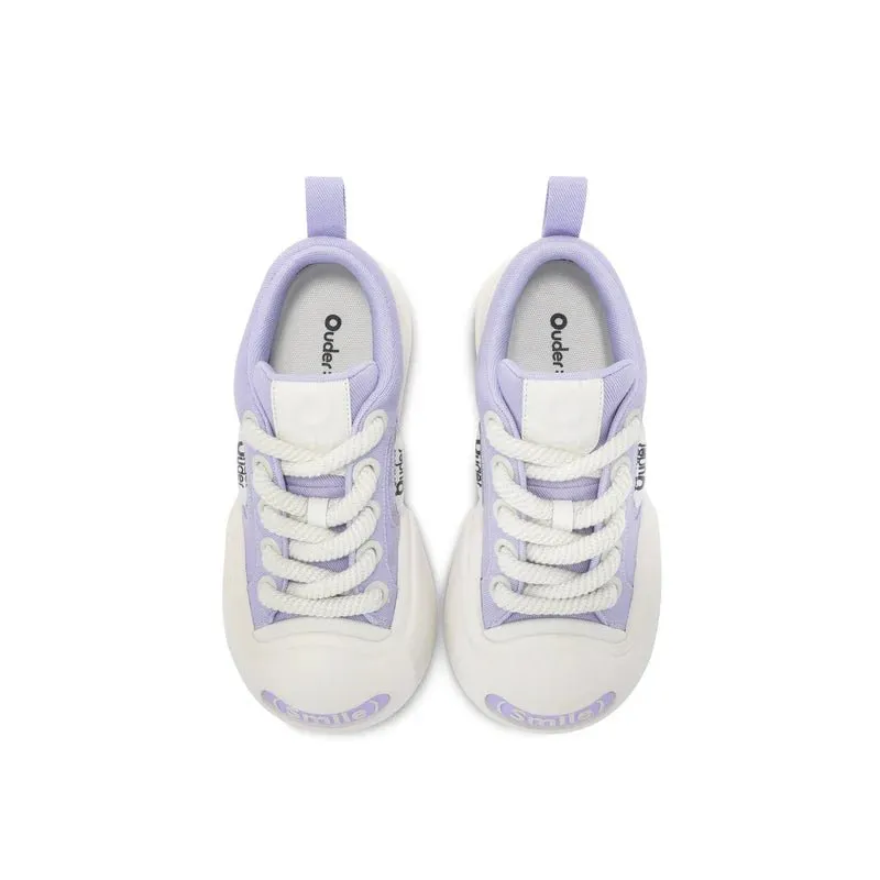 Smile Amethyst Canvas Shoes