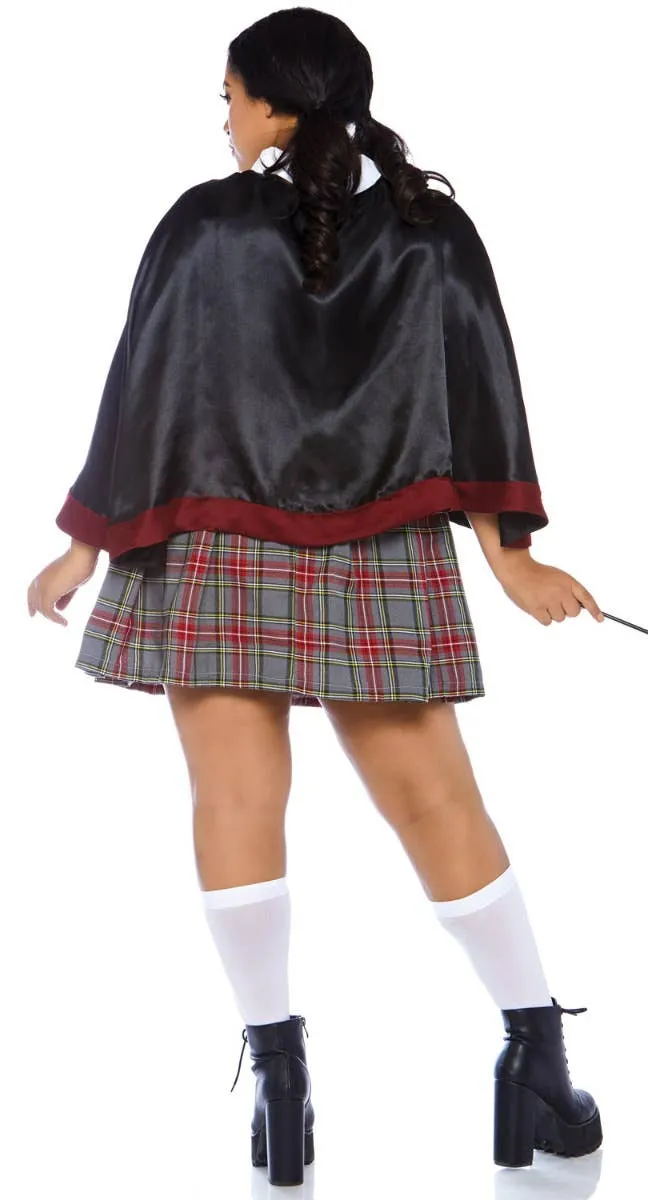 Spellbinding School Girl Sexy Plus Size Womens Costume