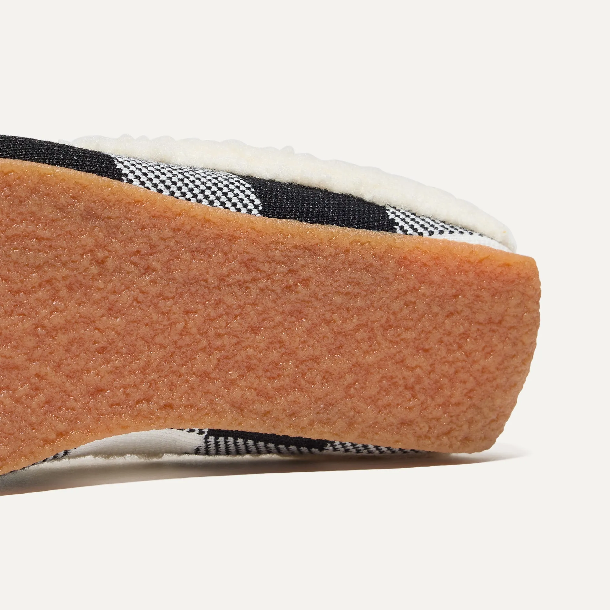 The Scuff Slipper - Black Buffalo Check