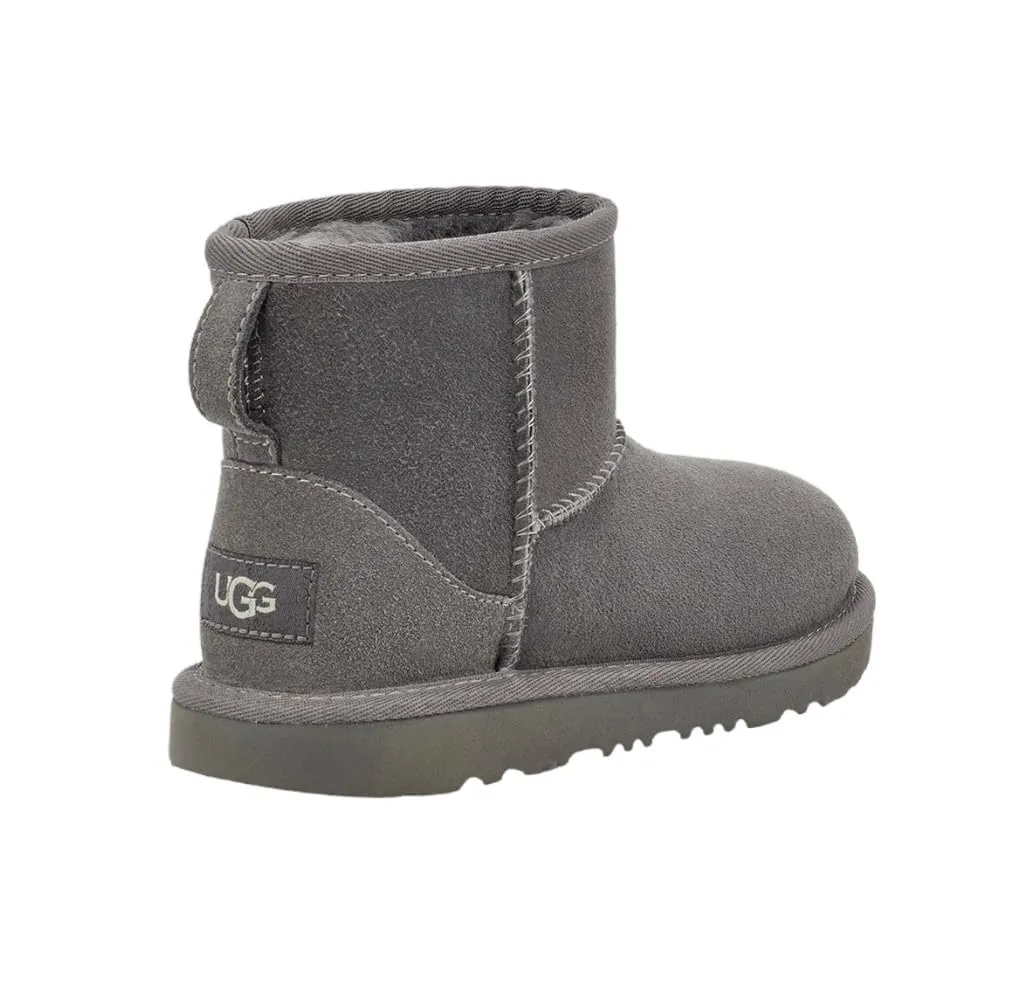 UGG Unisex-Child Classic Mini Ii Boot, Grey