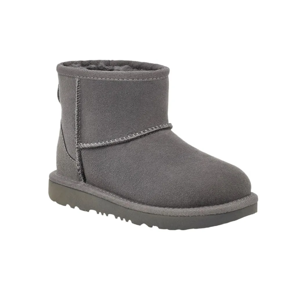 UGG Unisex-Child Classic Mini Ii Boot, Grey