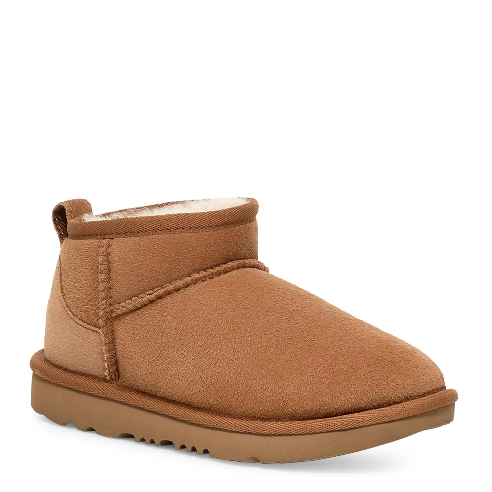 UGG Unisex-Child Classic Ultra Mini Boot, Chestnut Toddler