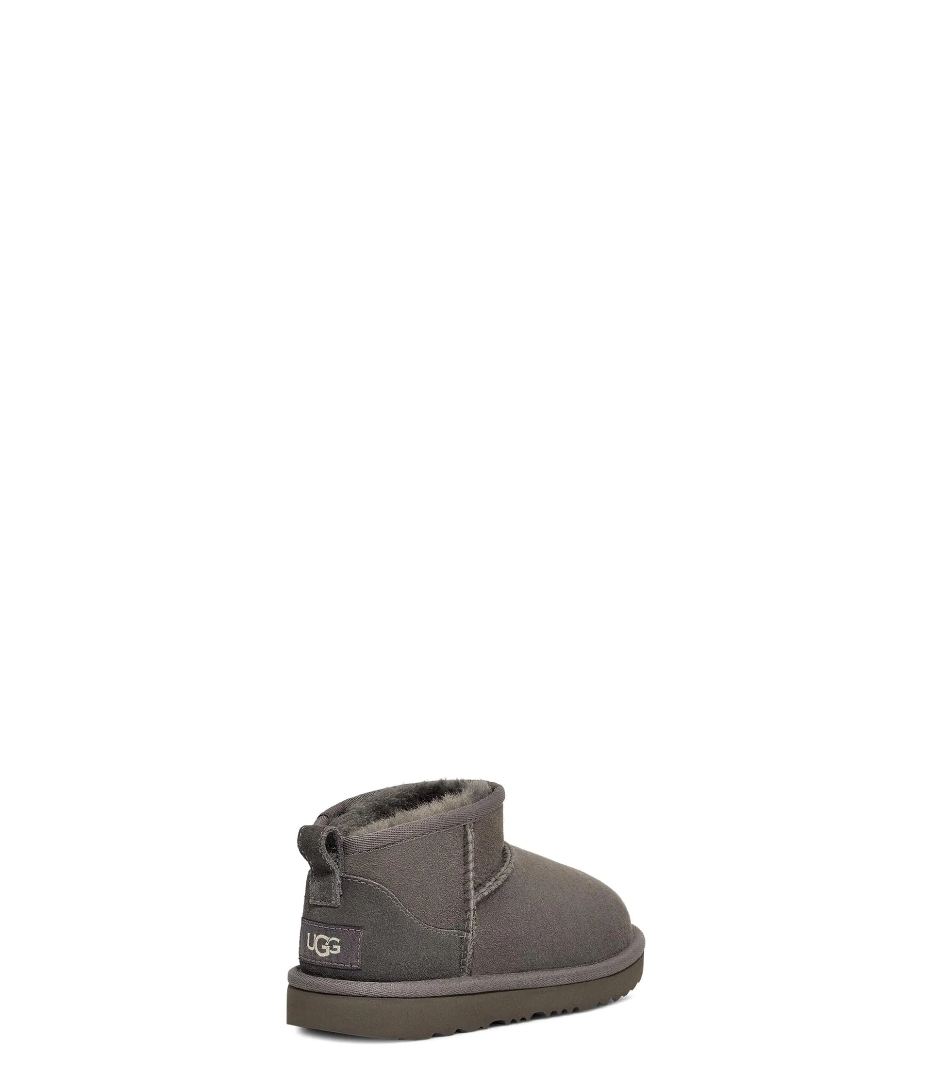 UGG Unisex-Child Classic Ultra Mini Boot, Grey Toddler