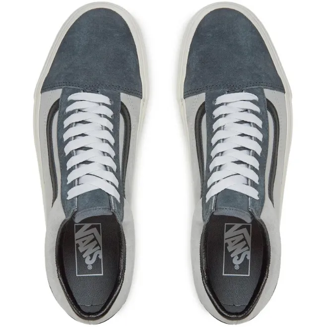 Vans Men's Old Skool Suede Shoes - Green / Grey