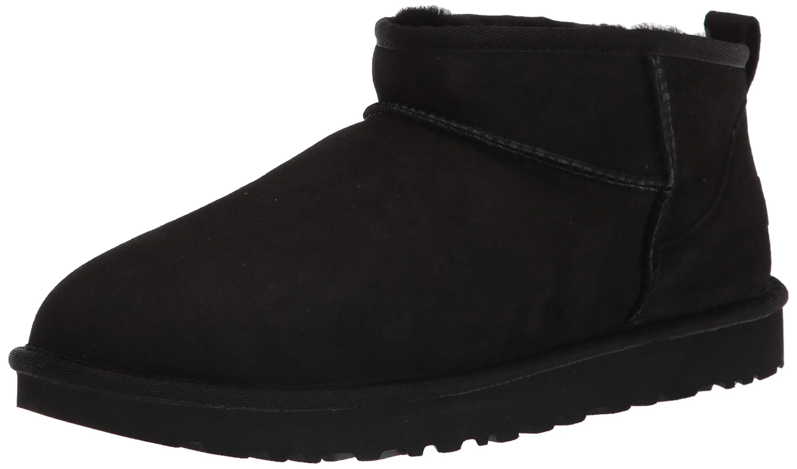 Women's Shoes UGG CLASSIC ULTRA MINI Sheepskin Ankle Boots 1116109 BLACK